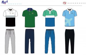 团体服装定制案例之腾宇BD半岛物流服装案例款式
